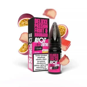 Riot SALT Hybrid - Deluxe Passionfruit & Rhubarb