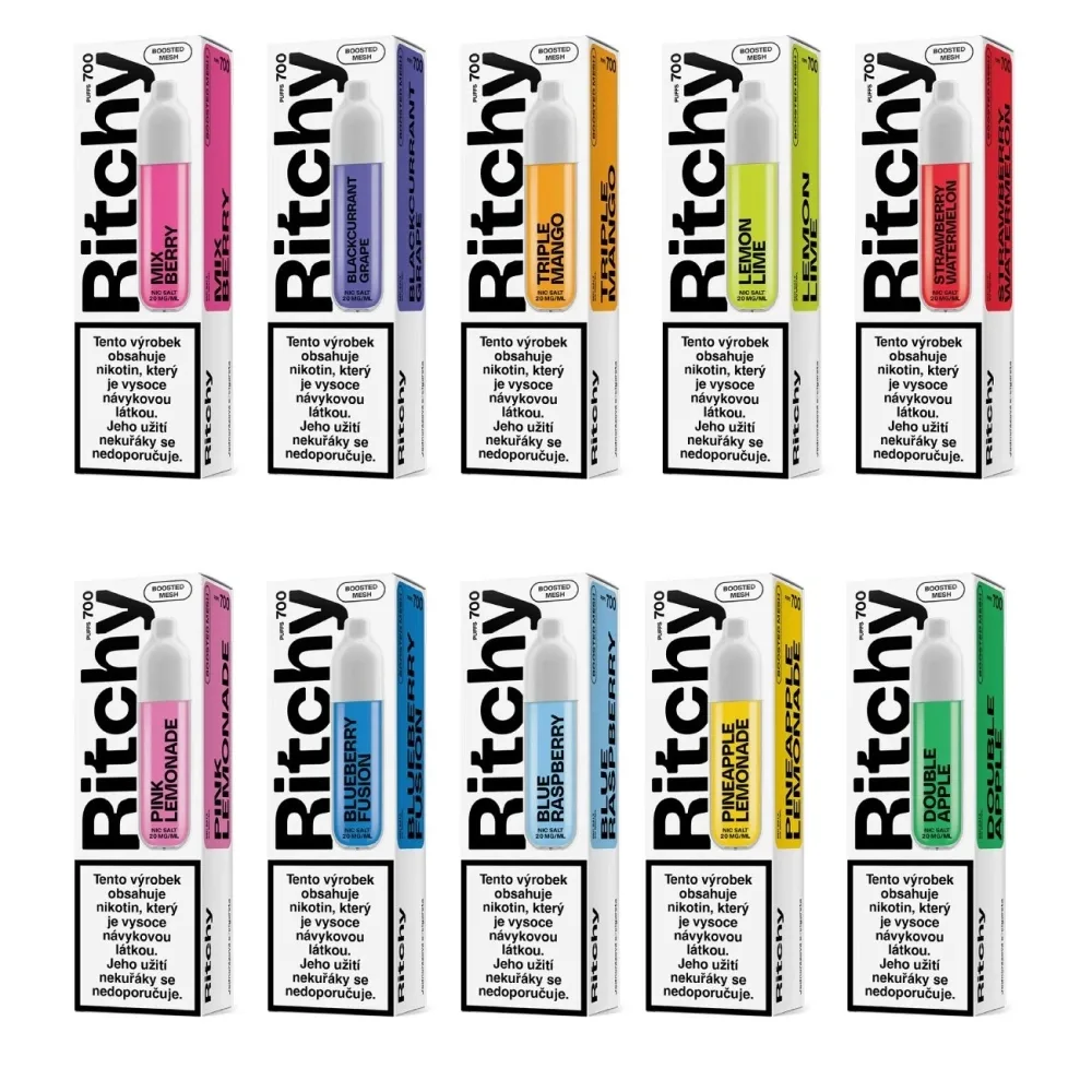 RITCHY BAR 700 – Jednorázová e-cigareta