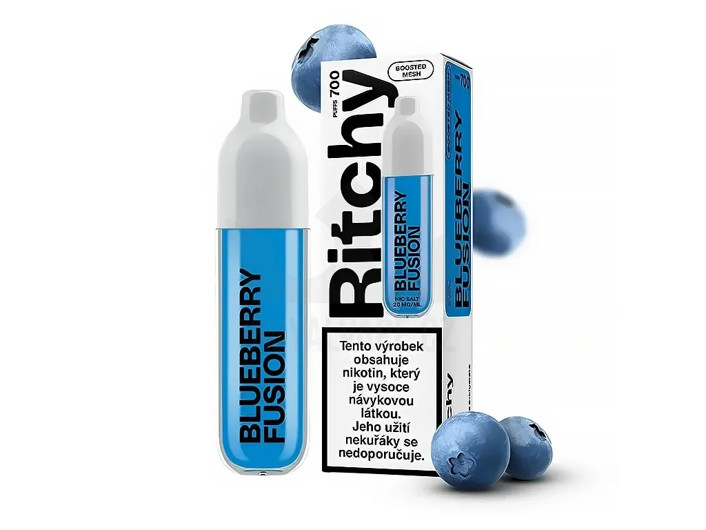 Ritchy Blueberry Fusion 20 mg 700 potáhnutí 1 ks