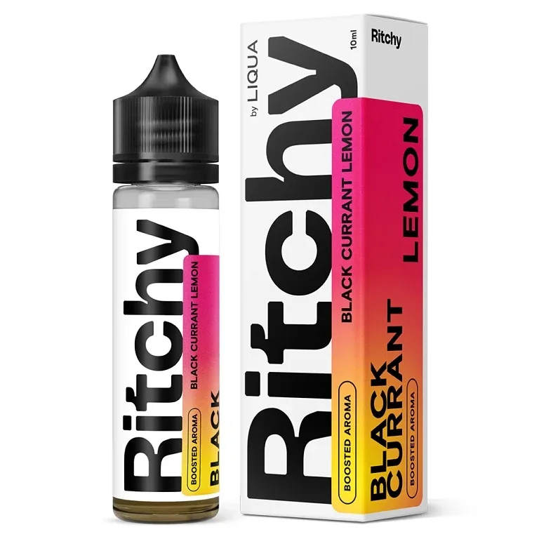 Ritchy Liqua S&V Black Currant Lemon 10ml Černý rybíz, Citrón