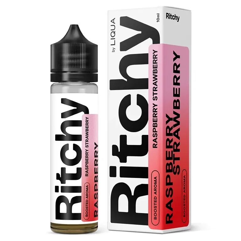 Ritchy Liqua S&V Raspberry Strawberry 10ml Malina, Jahoda