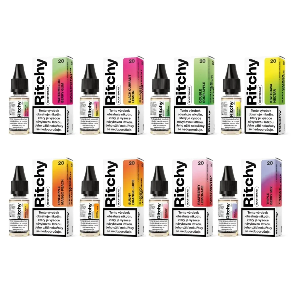Ritchy Salt 10ml – Nic. salt náplň pro e-cigarety