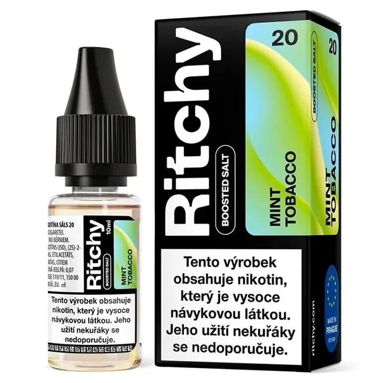 Ritchy Salt - Mint Tobacco - 20mg Mátový tabák