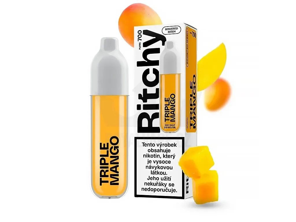 Ritchy Triple mango 20 mg 700 potáhnutí 1 ks
