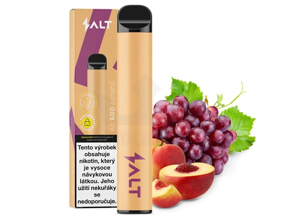 Salt SWITCH Disposable Pod Kit - Hroznové víno s broskví (Peach Grape)