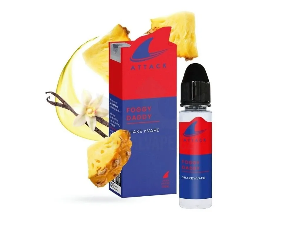 Shark Attack-Shake'n'Vape 10ml Foggy Daddy
