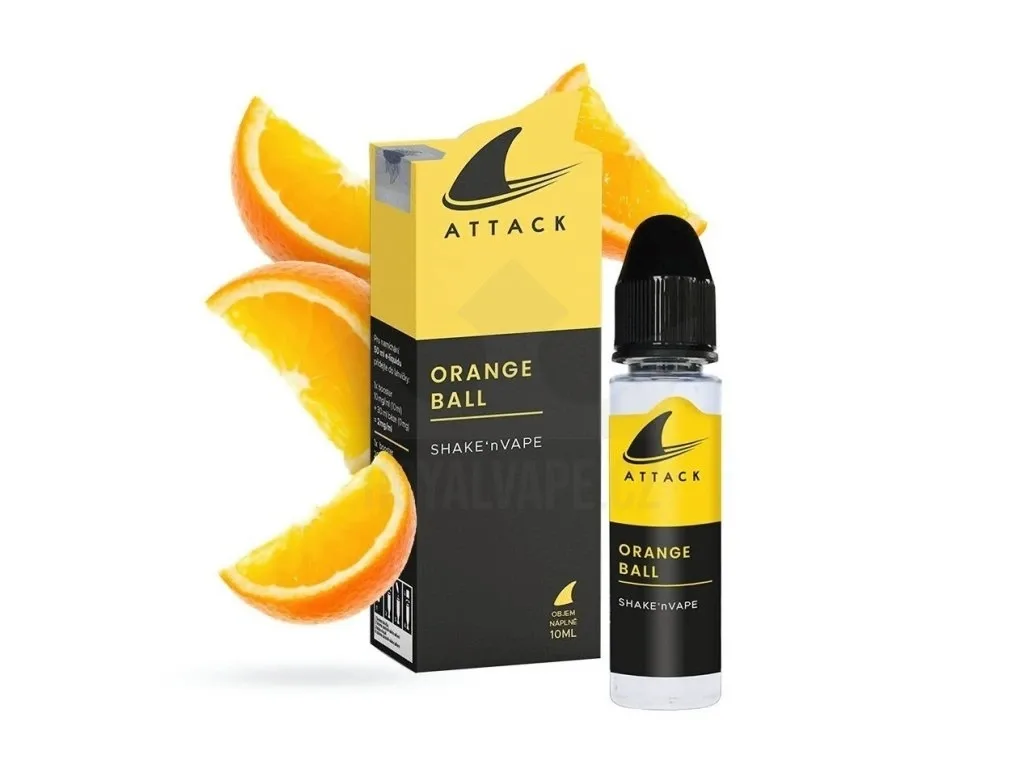 Shark Attack-Shake'n'Vape 10ml Orange Ball