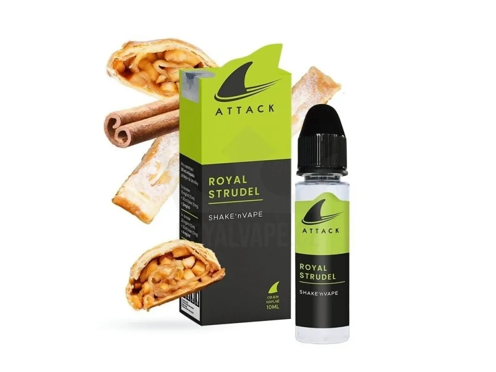 Shark Attack-Shake'n'Vape 10ml Royal Strudel