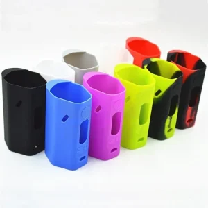 Silikonové pouzdro pro Wismec Reuleaux RX2/3 TC (Černé) (2ks)