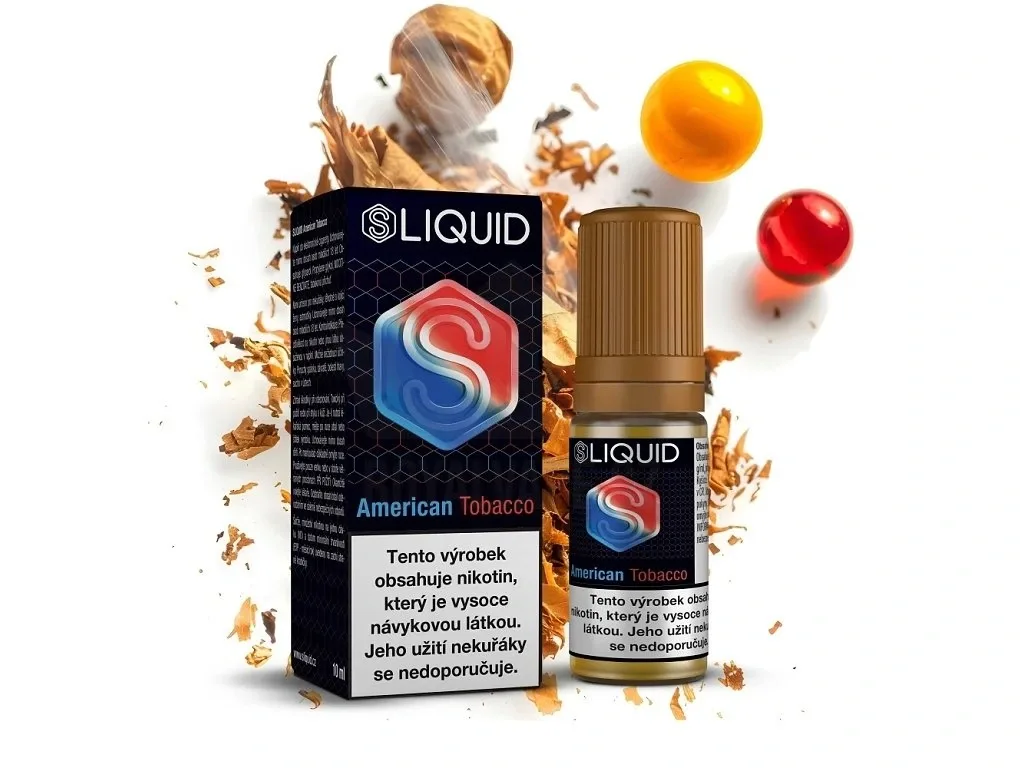 SLIQUID - American Tobacco (Americký tabák)