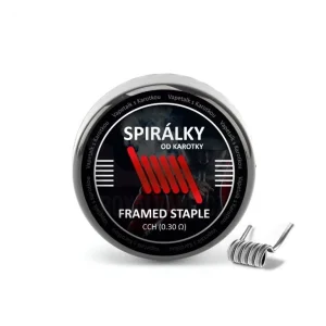 Spirálky od Karotky - CCH Framed Staple 0,3ohm (10ks)