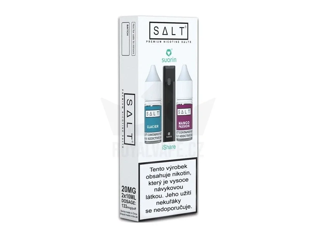 Suorin iShare SALT POD CZ 130mAh černá