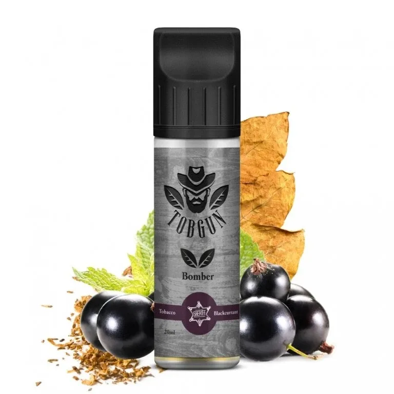 TobGun - S&V - Bomber - 10ml Tabák & Černý rybíz