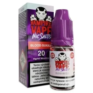 Vampire Vape - NicSalts - Blood Sukka - 20mg Chladivá směs třešní a lesních plodů