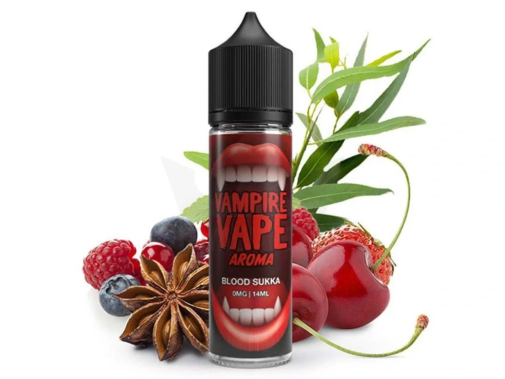 Vampire Vape - Shake & Vape - Blood Sukka (Bobulovité plody s anýzem a mentolem)
