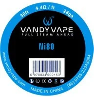 Vandy Vape Ni80 odporový drát 28GA 9m