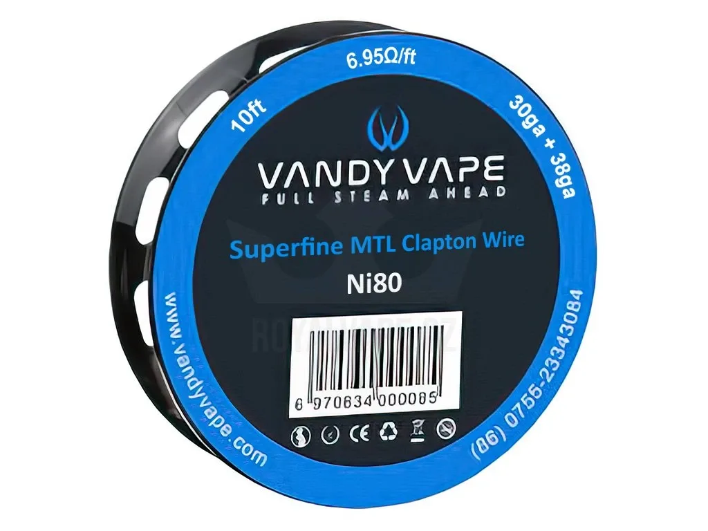 Vandy Vape Superfine MTL Clapton NI80 3m