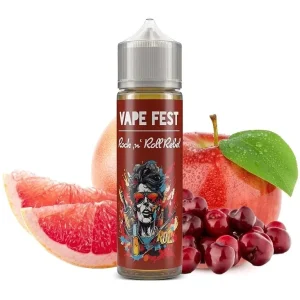 Vape Fest - S&V - Rock n Roll Rebel - 10ml Třešeň s jablkem a grapefruitem