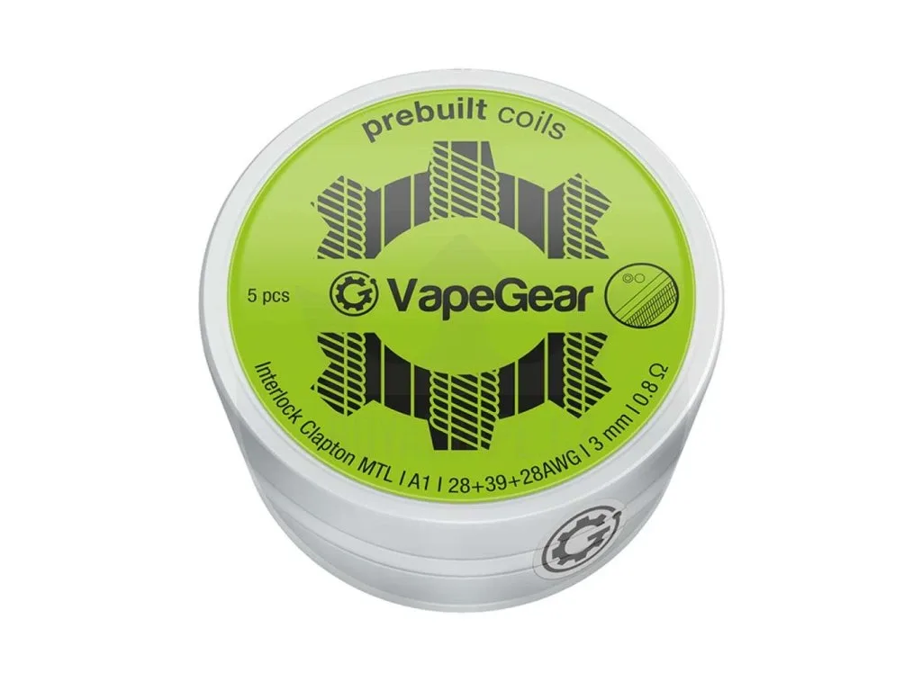 VapeGear Interlock Clapton A1, 0,8ohm
