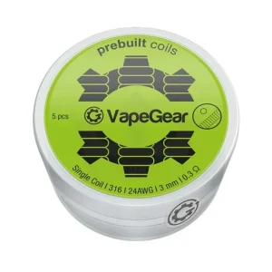 VapeGear spirálky Single coil A1, 0,8ohm