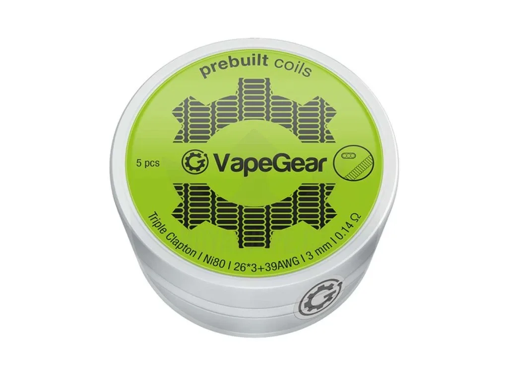VapeGear Triple Clapton Ni80 0,35ohm