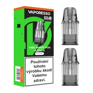Vaporesso VIBE Smart Pod 2ml náhradní cartridge 2ks odpor 1,0ohm