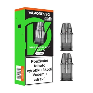Vaporesso VIBE Smart Pod Cartridge 0,7ohm, 1,0ohm 2ml 2ks