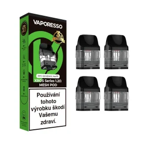 Vaporesso XROS Series Top Fill 2ml náhradní cartridge 4ks odpor 1,2ohm