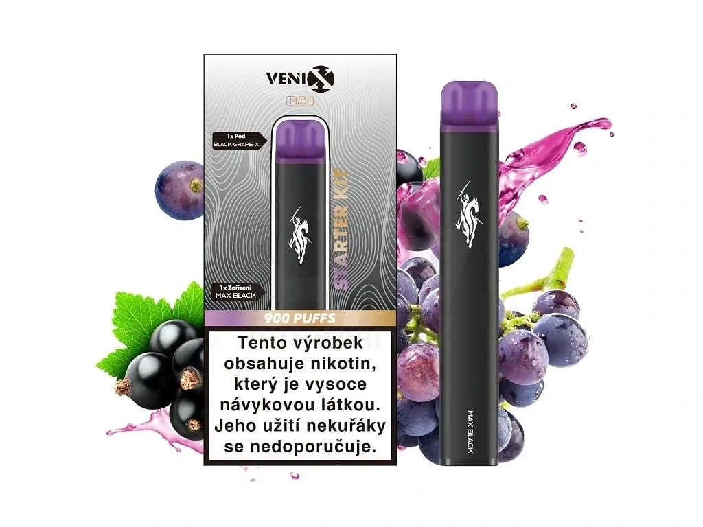 Venix MAX Black Starter Kit