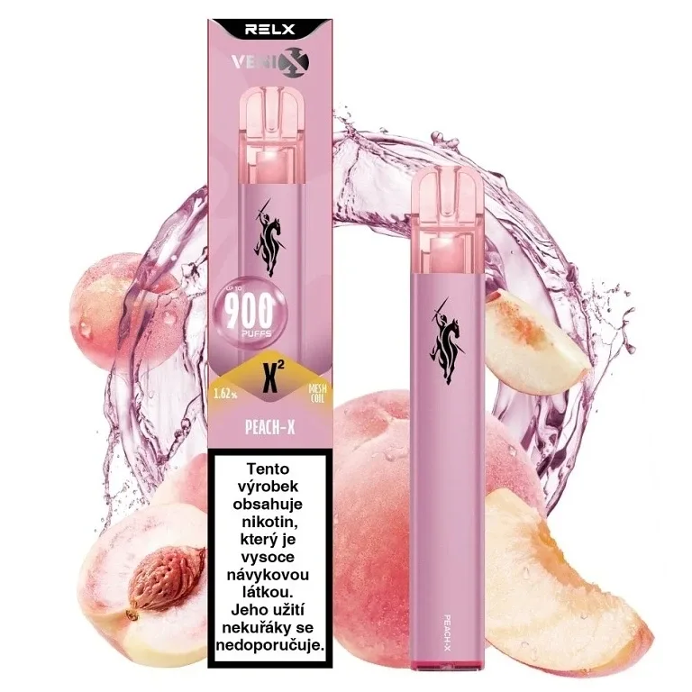 Venix X2 - Peach-X - 16mg Peach (Broskev)