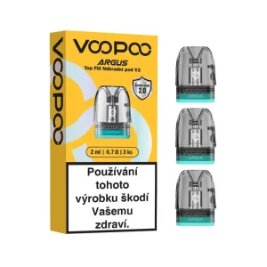 VooPoo Argus Pod Top Fill V2 2ml náhradní cartridge 3ks odpor 0,7ohm