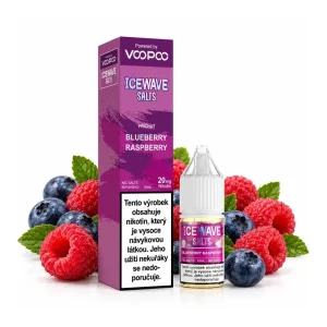 Voopoo ICEWAVE Salts Blueberry Raspberry 10ml 20mg Borůvka, Malina