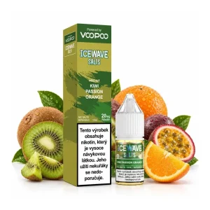 Voopoo ICEWAVE Salts Kiwi Passion Orange 10ml 20mg Kiwi, Marakuja, Pomeranč