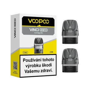 VooPoo Vinci PnP-X Pod 2ml náhradní cartridge prázdná 2ks styl potahu MTL