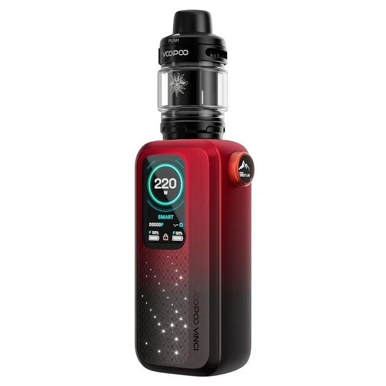 Voopoo Vinci Spark 220 - Full Kit - Dark Red s UFORCE-X Tank