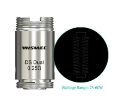 Wismec DS žhavící hlava, 0,25 ohm DS Dual