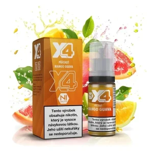 X4 Bar Juice Salt - E-liquid - Mango Guava - 20mg Mango a guava
