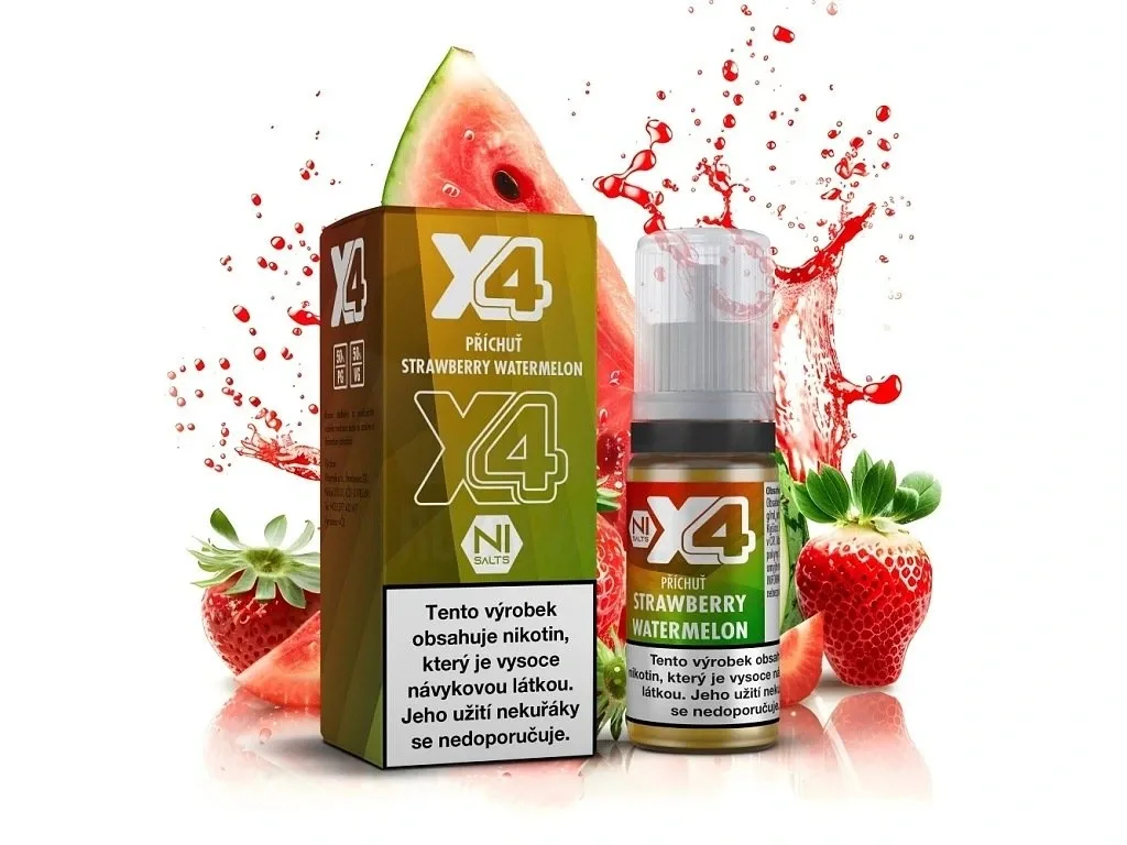X4 Bar Juice Salt - E-liquid - Strawberry Watermelon