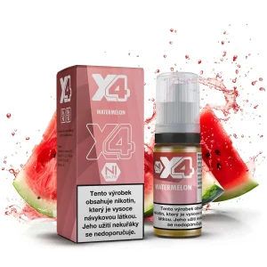 X4 Bar Juice Watermelon 10ml 10mg Vodní meloun