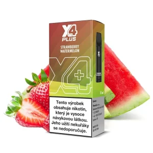 X4 Plus Pod - Cartridge - 20mg - 2ml - Strawberry Watermelon - VÝPRODEJ