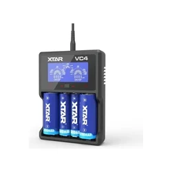 XTAR VC4 nabíječka pro monočlánky