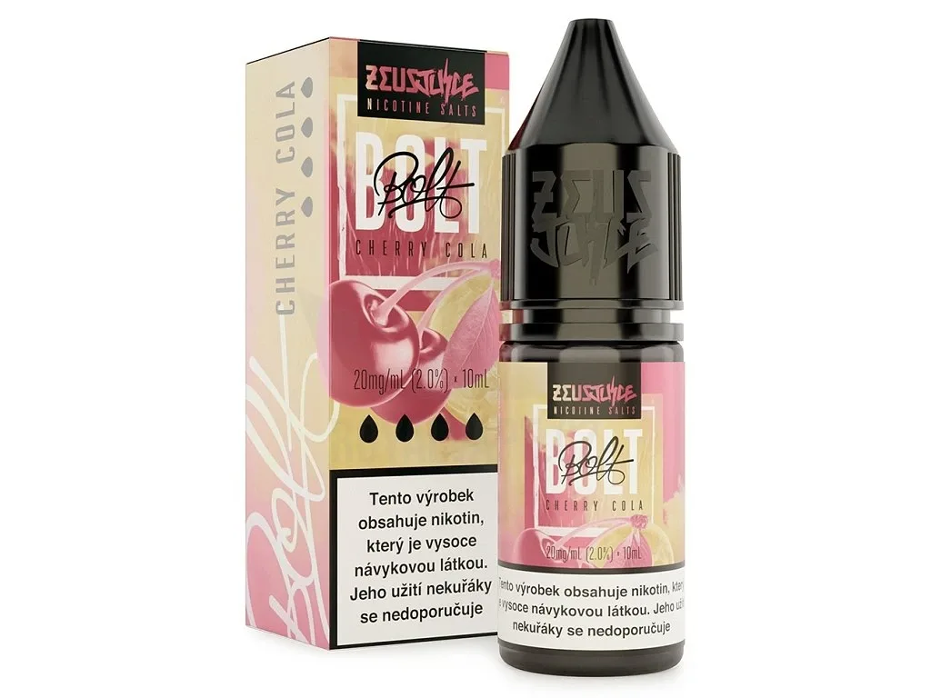 Zeus Juice BOLT Salt - E-liquid - Cherry Cola