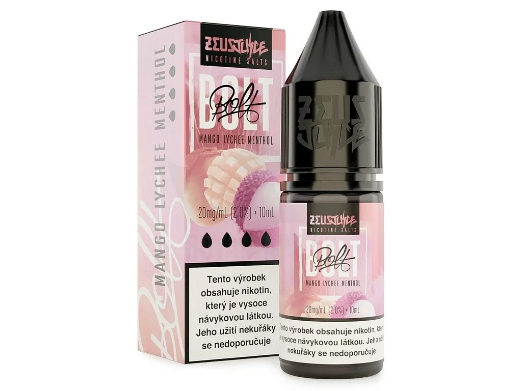 Zeus Juice BOLT Salt - E-liquid - Mango Lychee Menthol