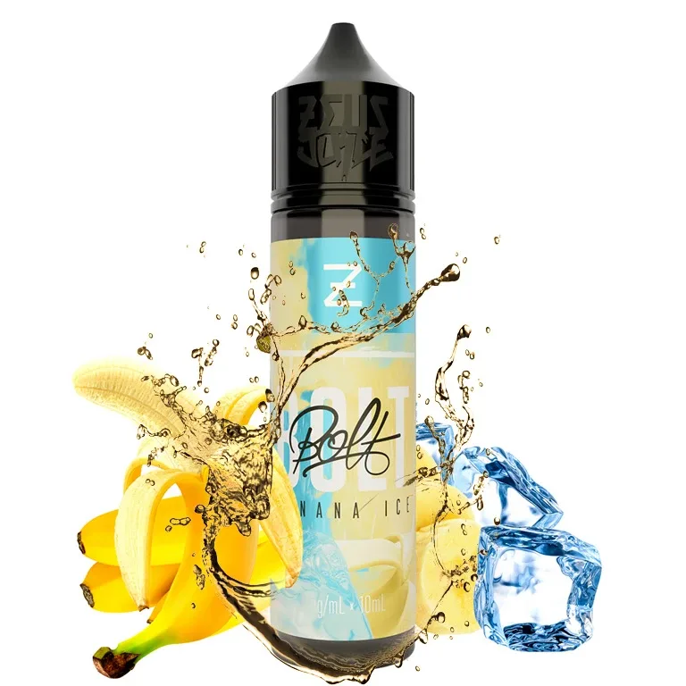Zeus Juice - BOLT - S&V - Banana ICE - 10ml Ledový banán