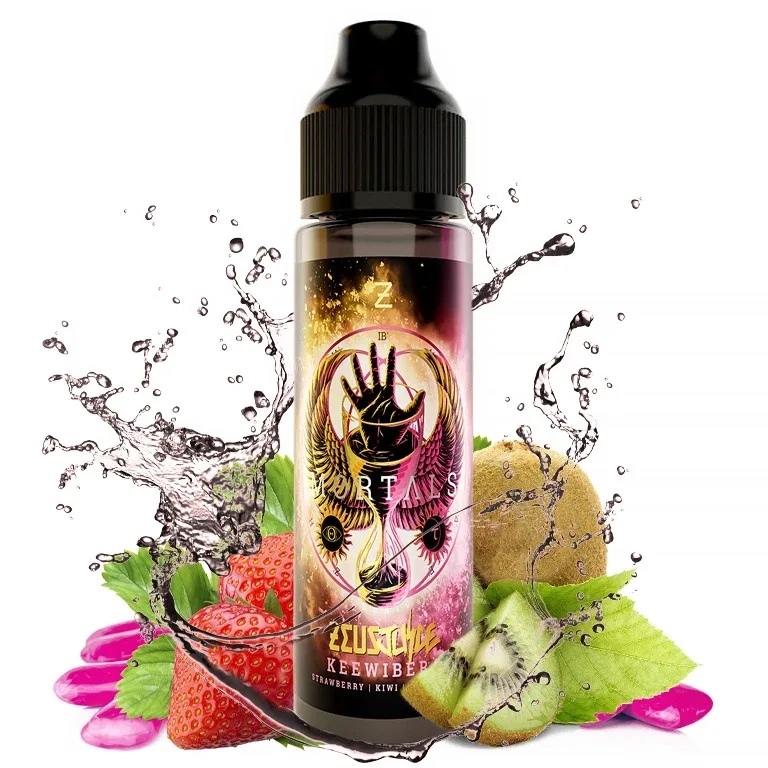 Zeus Juice - Mortals - S&V - Keewibera - 10ml Jahoda, Kiwi, Žvýkačka