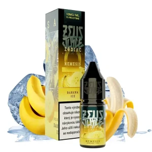 Zeus Juice Zodiac - Salt - Nemesis - 10mg Banán, Chladivá složka (ICE)