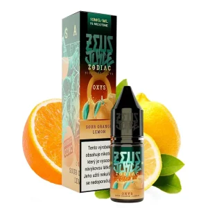 Zeus Juice Zodiac - Salt - Oxys - 10mg Pomeranč, Citrón