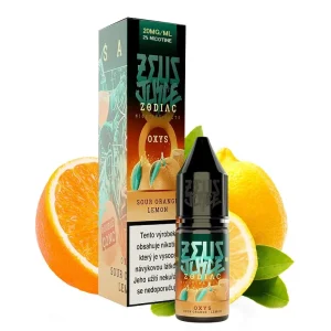 Zeus Juice Zodiac - Salt - Oxys - 20mg Pomeranč, Citrón